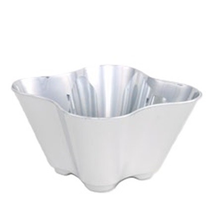 Rich Metallic Finish of Silver has the Look of Precious Metals 